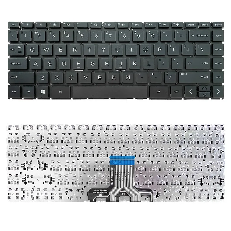 HP Laptop Keyboard 14CE Black