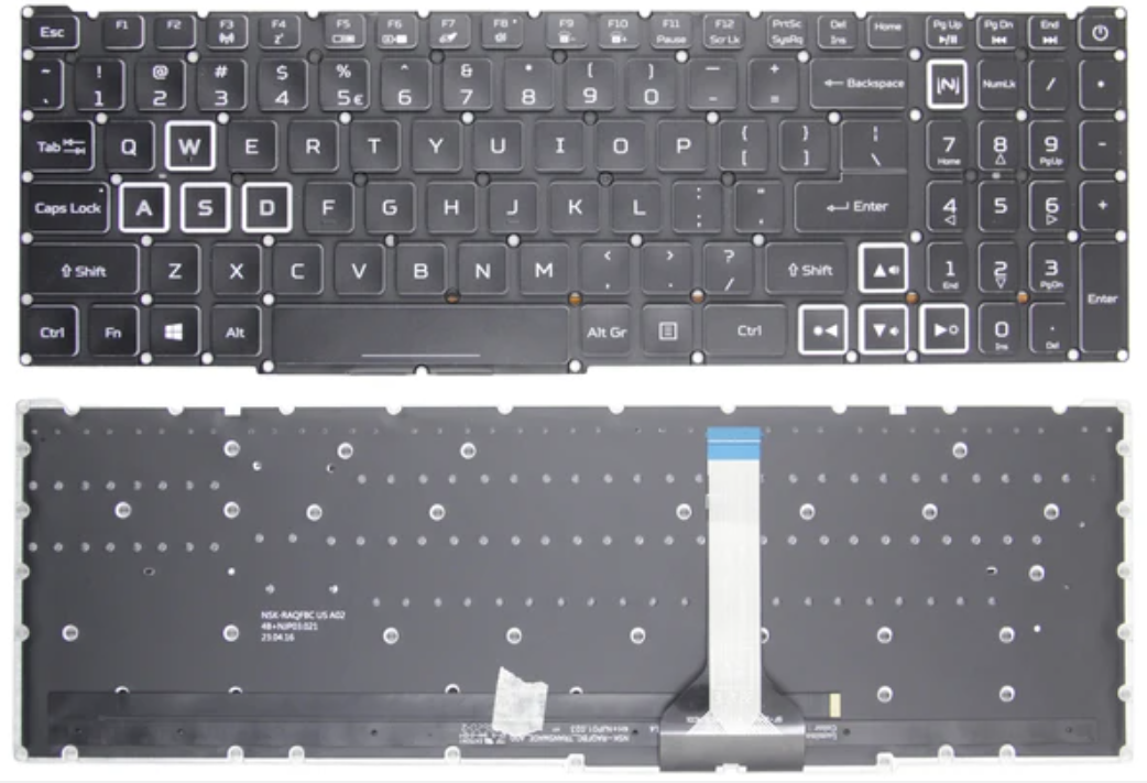 Acer Gaming Laptop Keyboard AN517-55