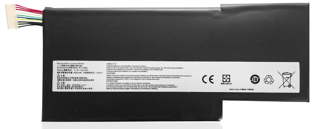 MSI Laptop Battery BTY-M6K