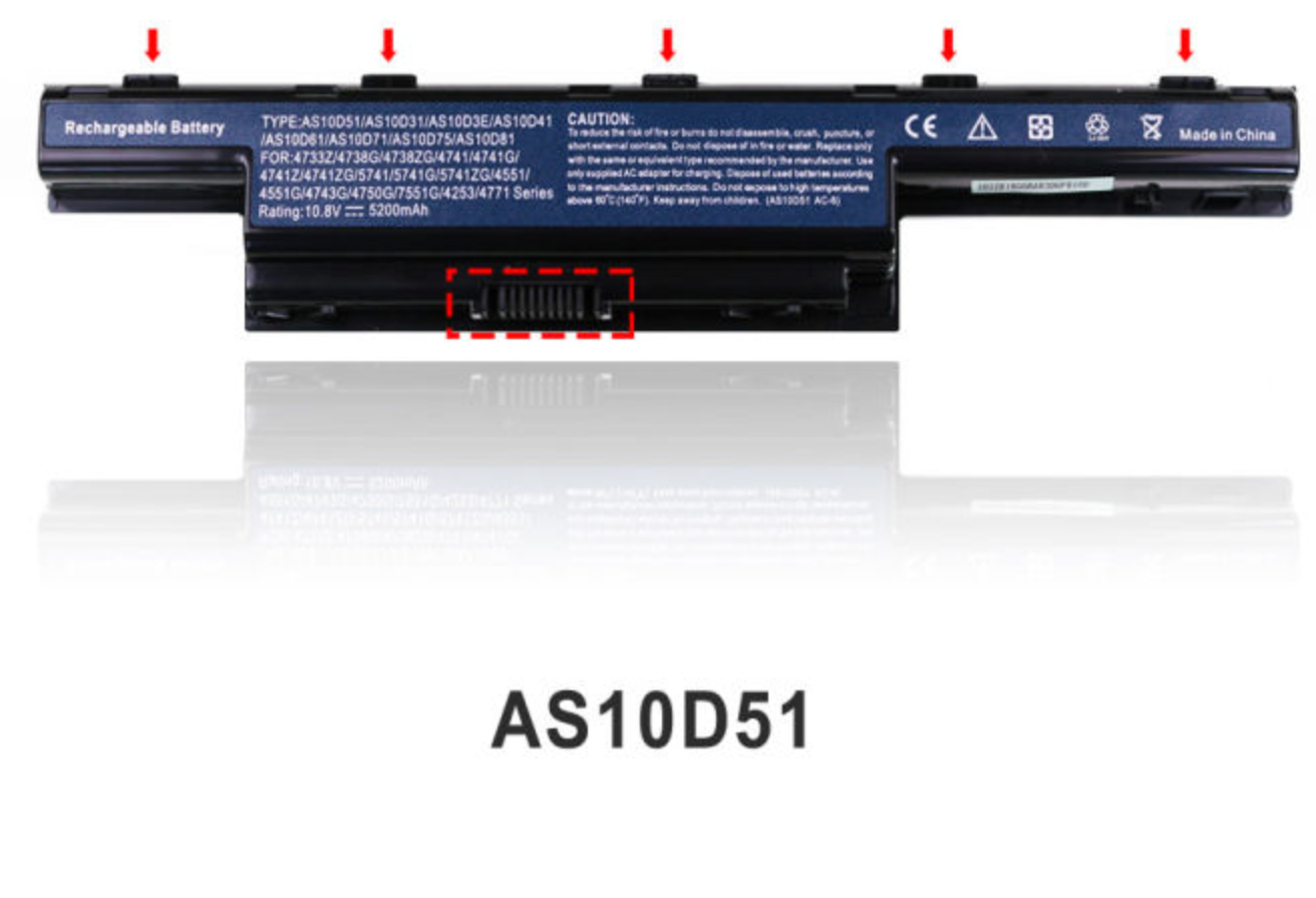 Acer Laptop Battery AS10D51