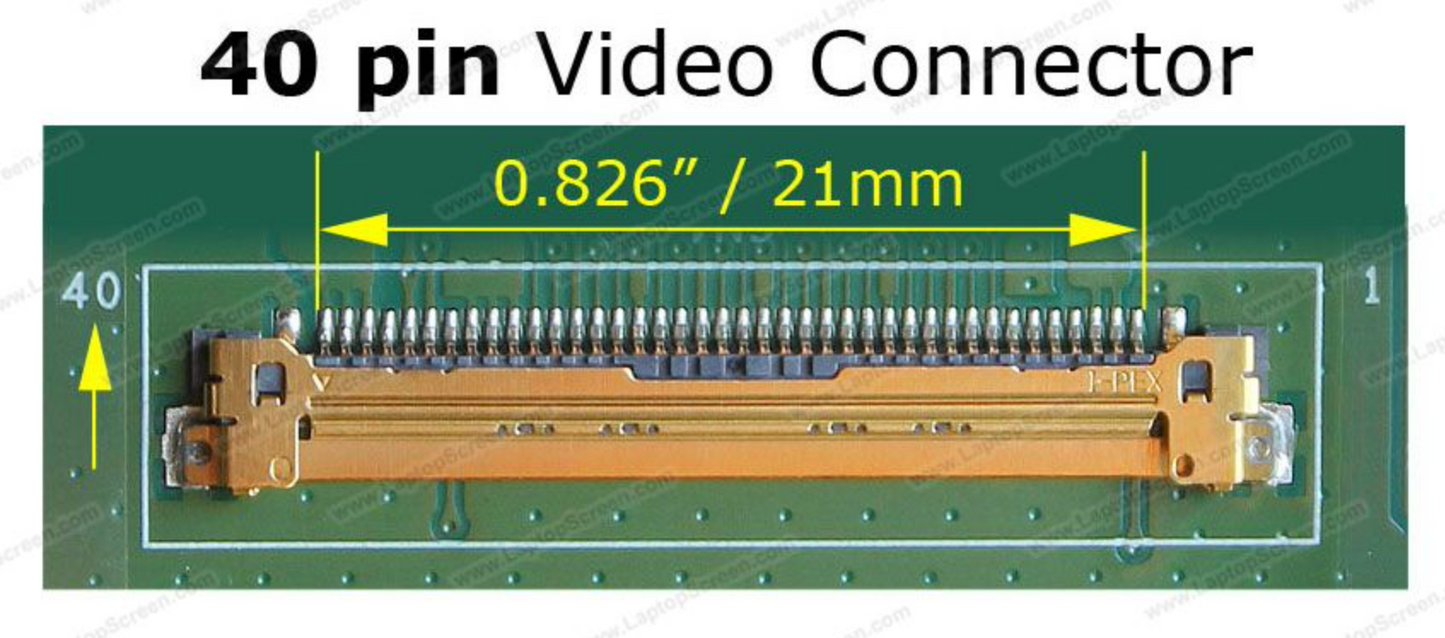 14" / HD 768P / 40 PIN / FRAMELESS / FAT / HB140WX1-200