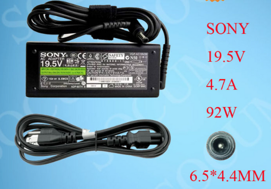 Sony Laptop Charger 19.5V 4.7A 6.5*4.4mm
