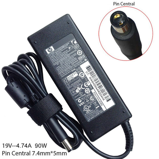 HP Laptop Charger 19V 4.74A 7.4*5.0