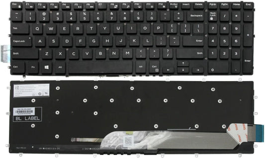 Dell Laptop Keyboard 7566 with Backlit