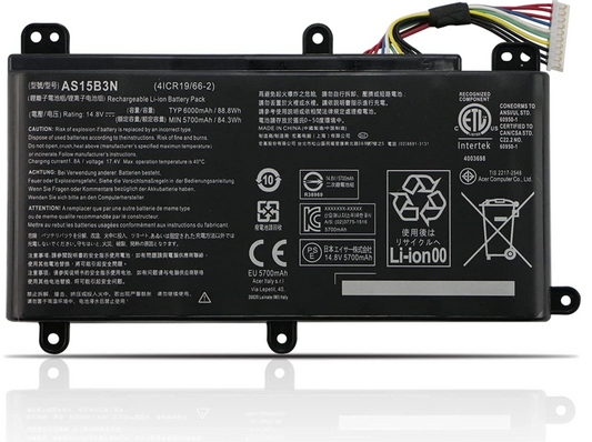 Acer Laptop Battery AS15B3N