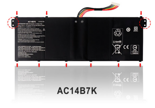 Acer Laptop Battery AC14B7K