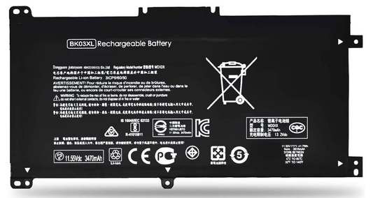 HP Laptop Battery BK03XL